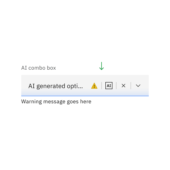 Do introduce a vertical divider to the left of the leftmost interactive set in an input field.